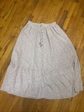 Pink Lily Maxi skirt